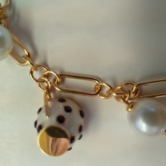 Kate Spade New Teacup and Pearl Charm Bracelet - Picture 3 of 5